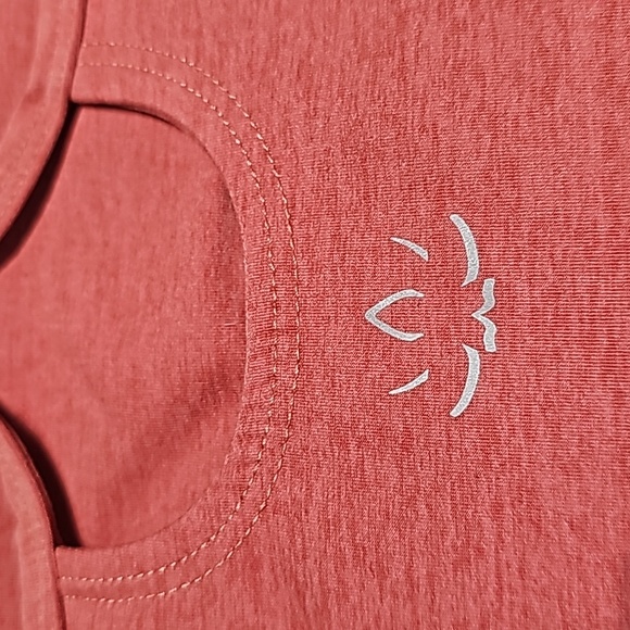 Beyond Yoga Orange Spacedye Slim Racerback Cropped Tank Size Medium - Picture 4 of 7